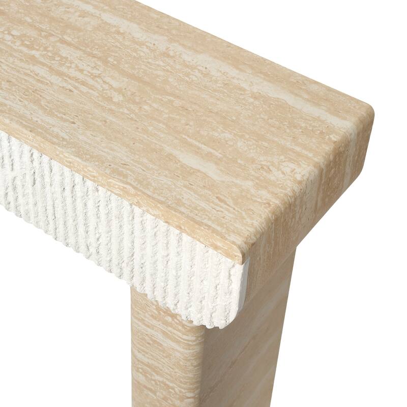 Entryway Table, Two Hidden Handle Drawers, Console Table,Easy Assembly, for Entrance & Dinning Room & Living Room & Hallway