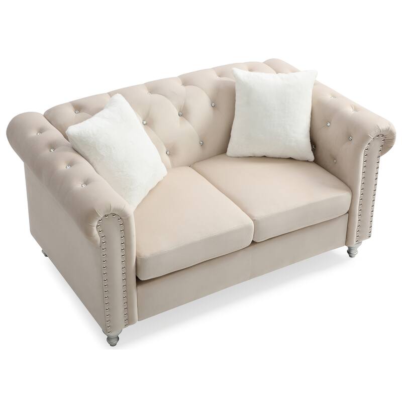 Modern Gray Loveseat For Cozy Interiors
