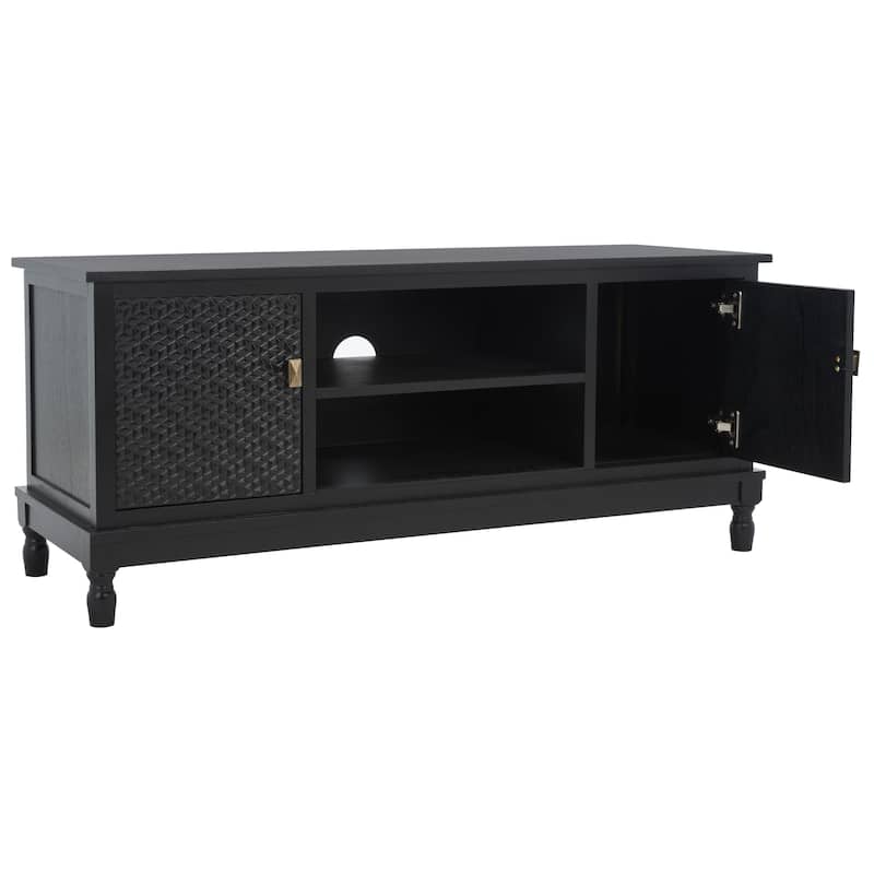SAFAVIEH Halton 2 Door 1 Shelf Media Stand - 47" W x 16" D x 20" H