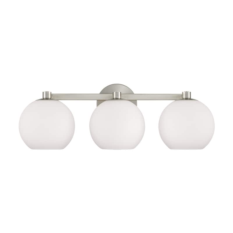 Ansley 3-Light Vanity - 22.75"W x 8"H x 7.75"E
