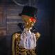 Animated Skeleton & Dog Halloween Decorations, Halloween, Home Decor, 2 Pieces