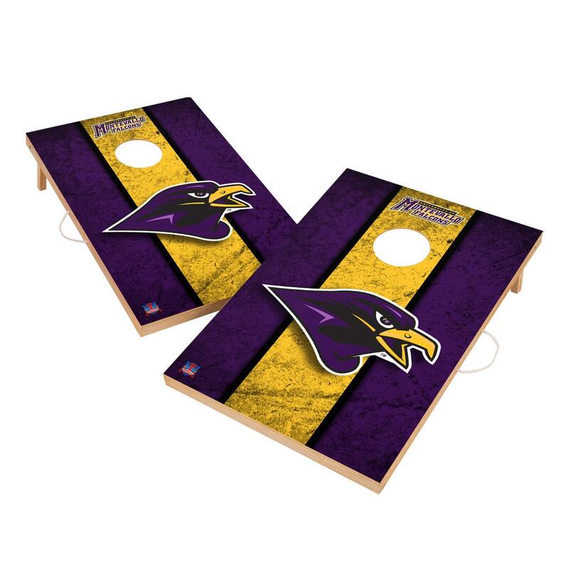 Vintage Montevallo Falcons Regulation 2x4 Cornhole Set