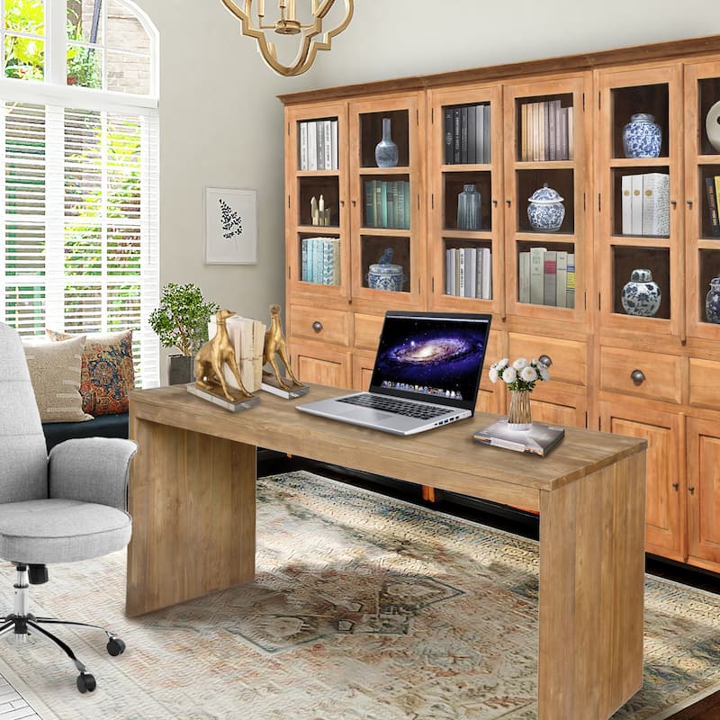 Recycled Teak Wood Bali Writing Desk