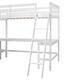 preview thumbnail 8 of 28, Twin Size L-Shaped Loft Bed with 2 Built-in Desks, Space-Saving Design