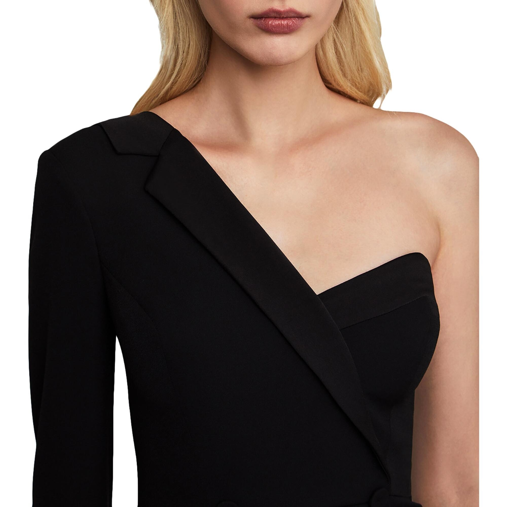 bcbg one shoulder top