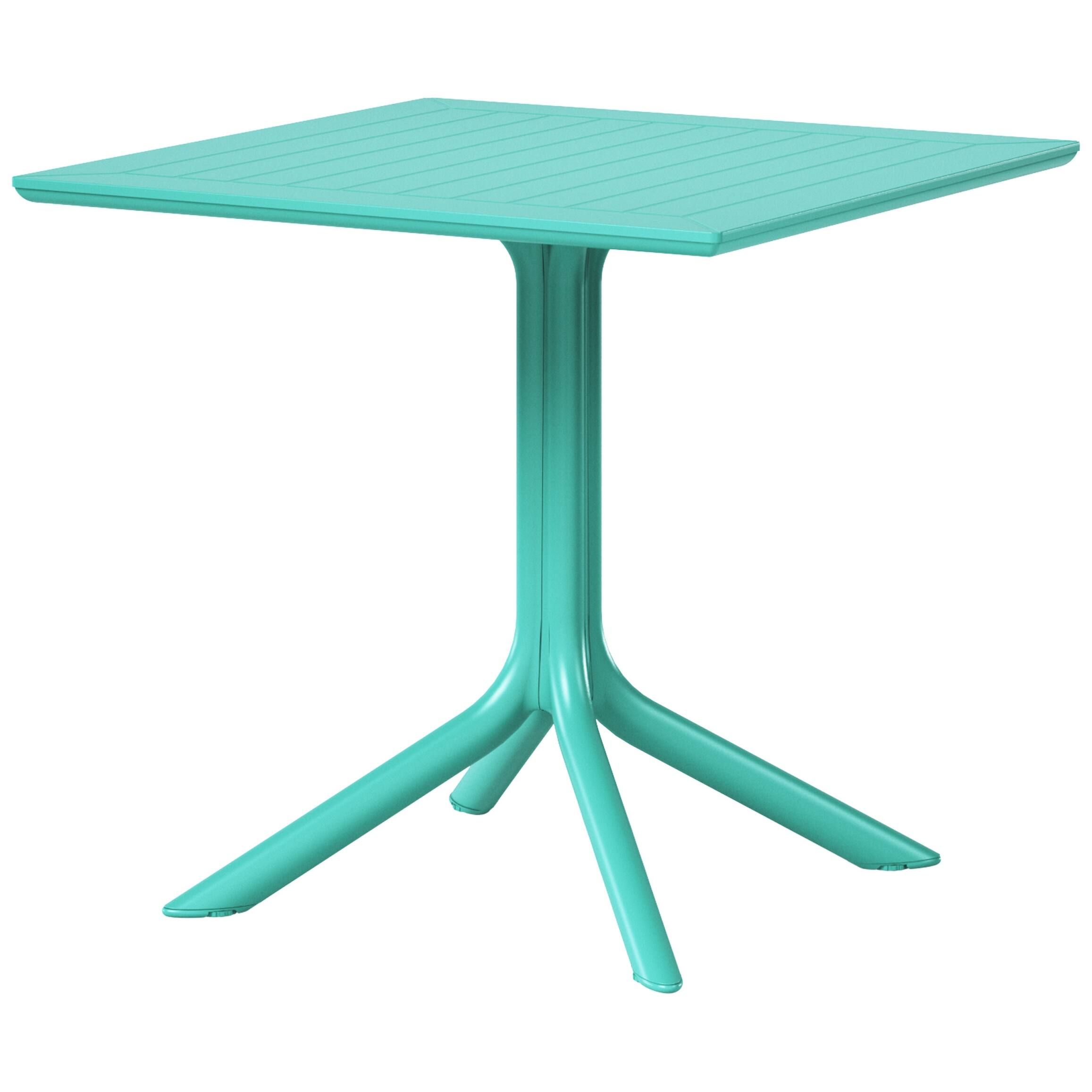 Frond and Form 31.5 Inch Outdoor Square Dining Table