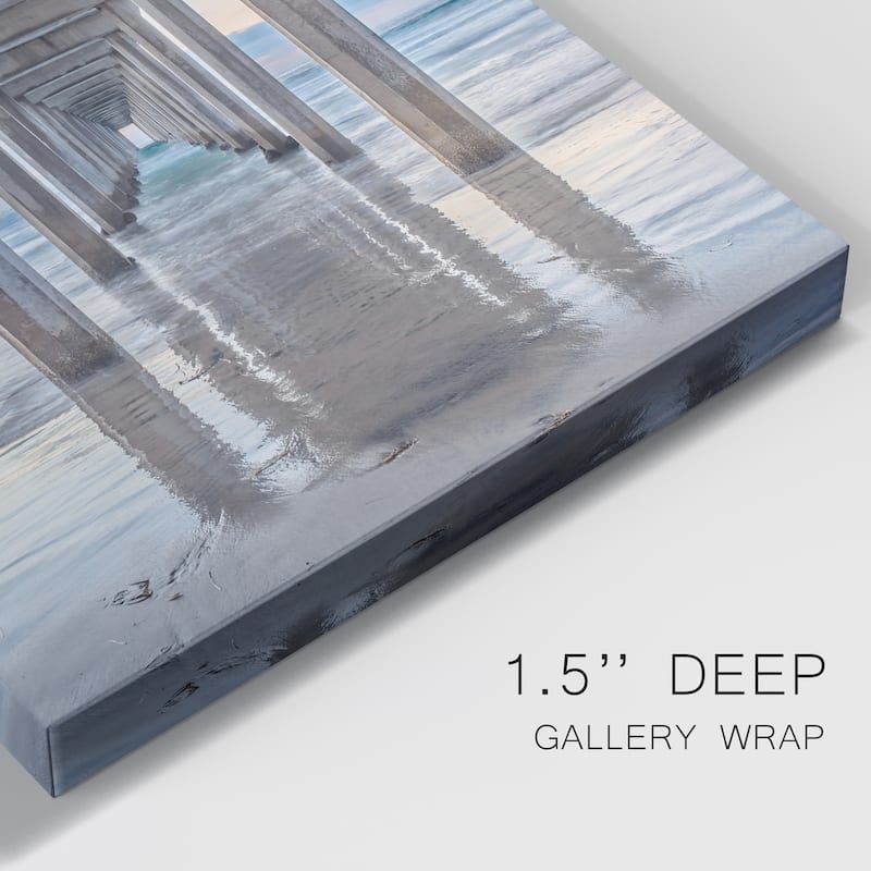 Scripps Pier Premium Gallery Wrapped Canvas - Ready to Hang