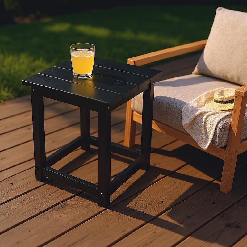 Sonoma Modern Outdoor Acacia Side Table