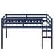 preview thumbnail 31 of 36, Solid Rubber Wooden Twin Loft Bed with Ladder