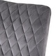 preview thumbnail 5 of 4, angelo:HOME Kavitt Mid-century Modern Velvet 5-piece Round Dining Set