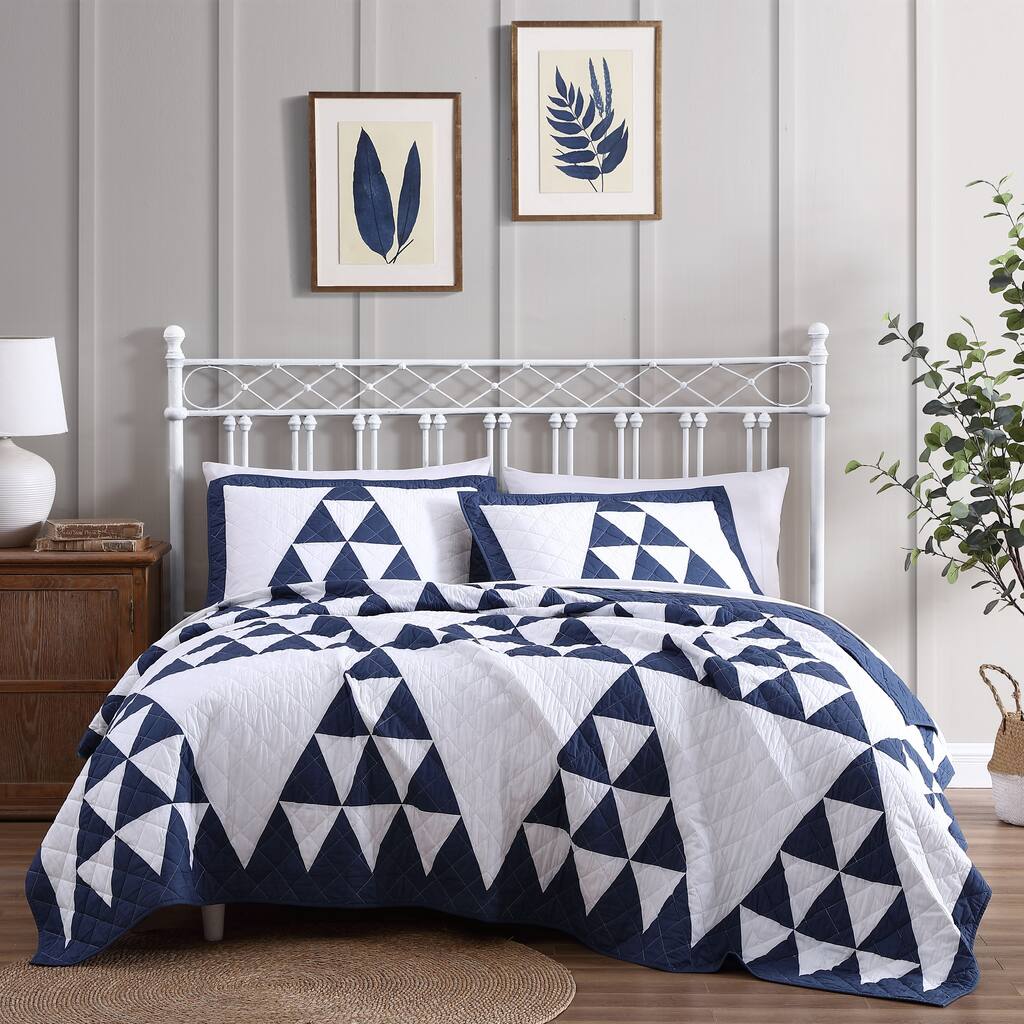 Heirloomed Summit Quilt Set - Full/Queen
