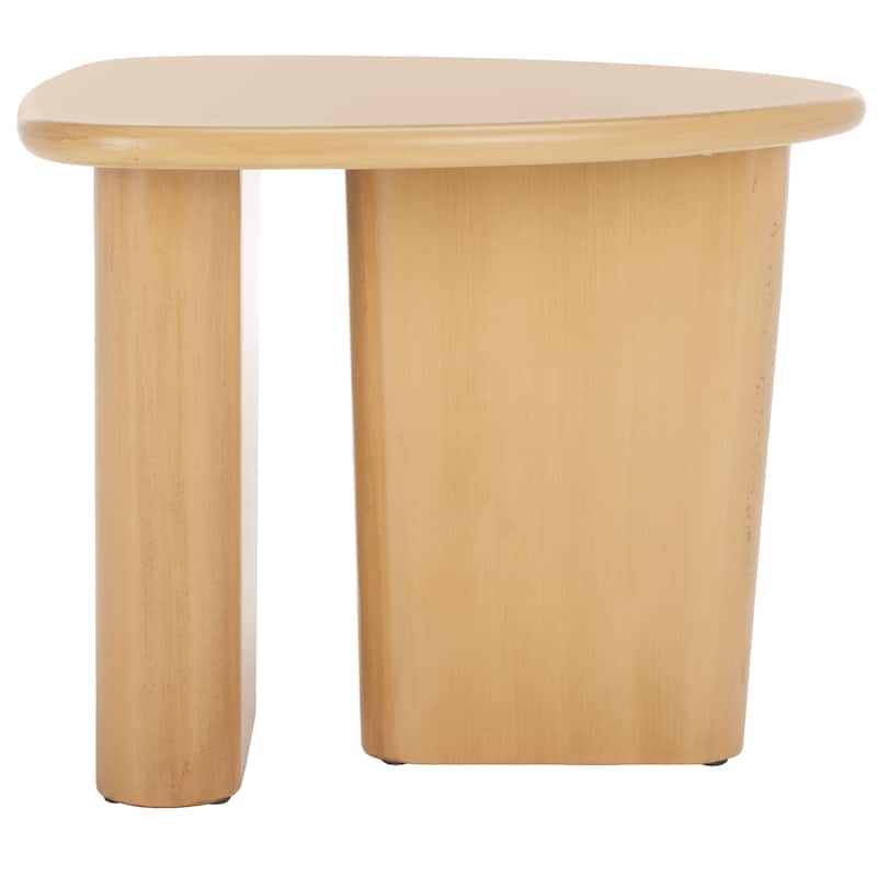 SAFAVIEH Gena End Table - 25.6 W In. x 20.8 In. D x 20.8 In. H - 26"W x 21"D x 21"H