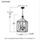 preview thumbnail 8 of 6, Grenelle 4-Light Matte Black Cage Pendant