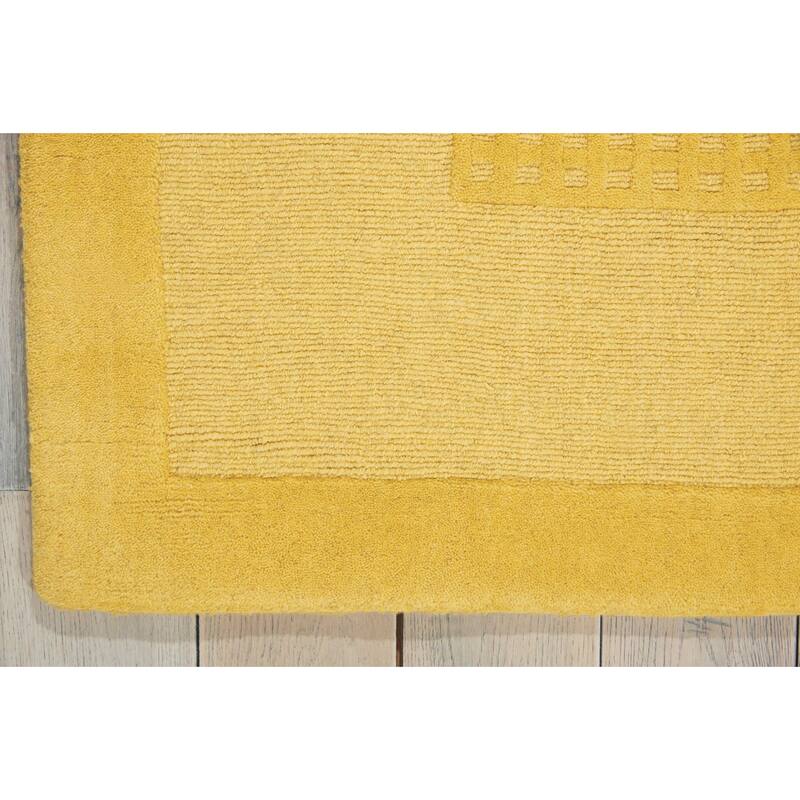 Nourison Hand-tufted Westport Solid Wool Area Rug