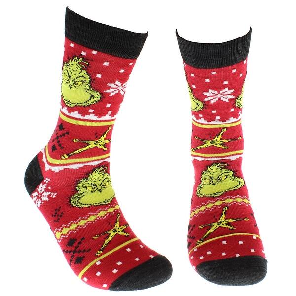 Christmas Socks look like Grinch Sock Em' Sock Emporium Christmas