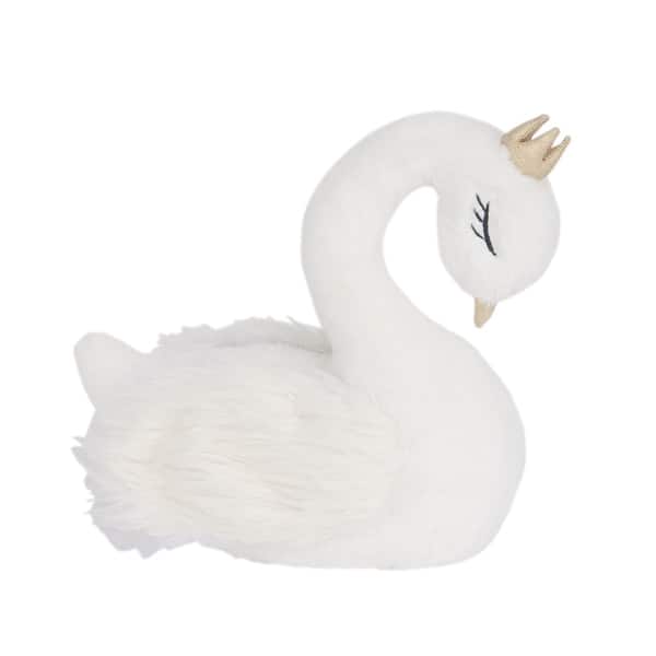 slide 2 of 5, Lambs & Ivy Signature Swan Princess Plush White Stuffed Animal Toy - Princess