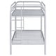 preview thumbnail 52 of 80, Morgan Contemporary Metal Frame Bunk Bed