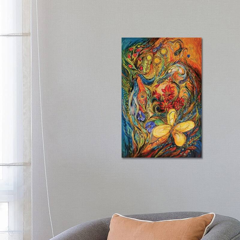 iCanvas "The Flowers Of Holy Land" by Elena Kotliarker Canvas Print - 26x18x1.5