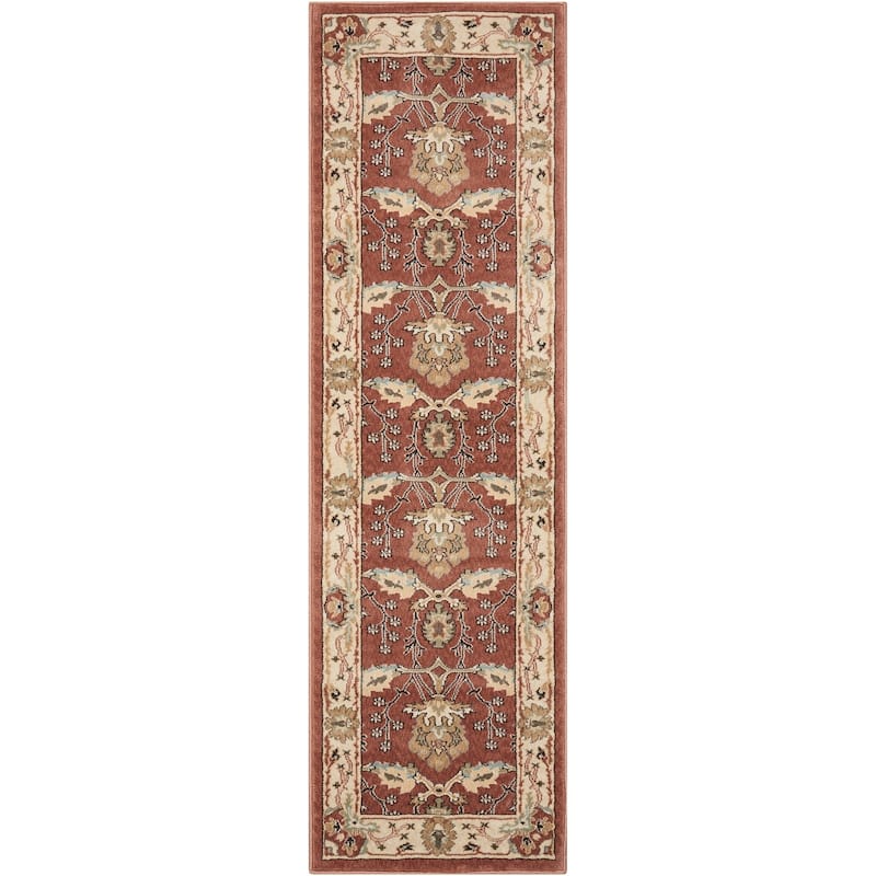 Nourison Walden Traditional Persian Floral Bordered Area Rug