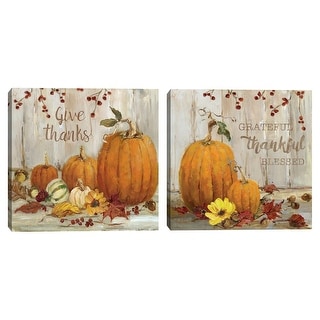 Pumpkin Patch Give Thanks & Pumpkin Patch Grateful by Sally Swatland ...