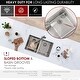 preview thumbnail 4 of 12, STYLISH Dual Mount 31" Double-Bowl Stainless Steel Kitchen Sink with Grids and Strainers S-401G - 31" x 18" x 9"