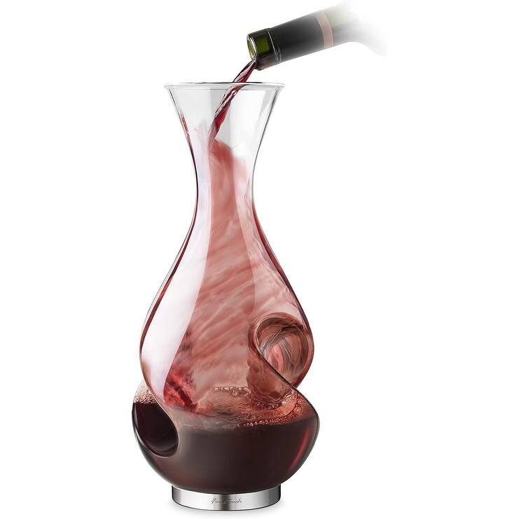 Final Touch Conundrum Aerator Wine Decanter - 25.4 Oz.