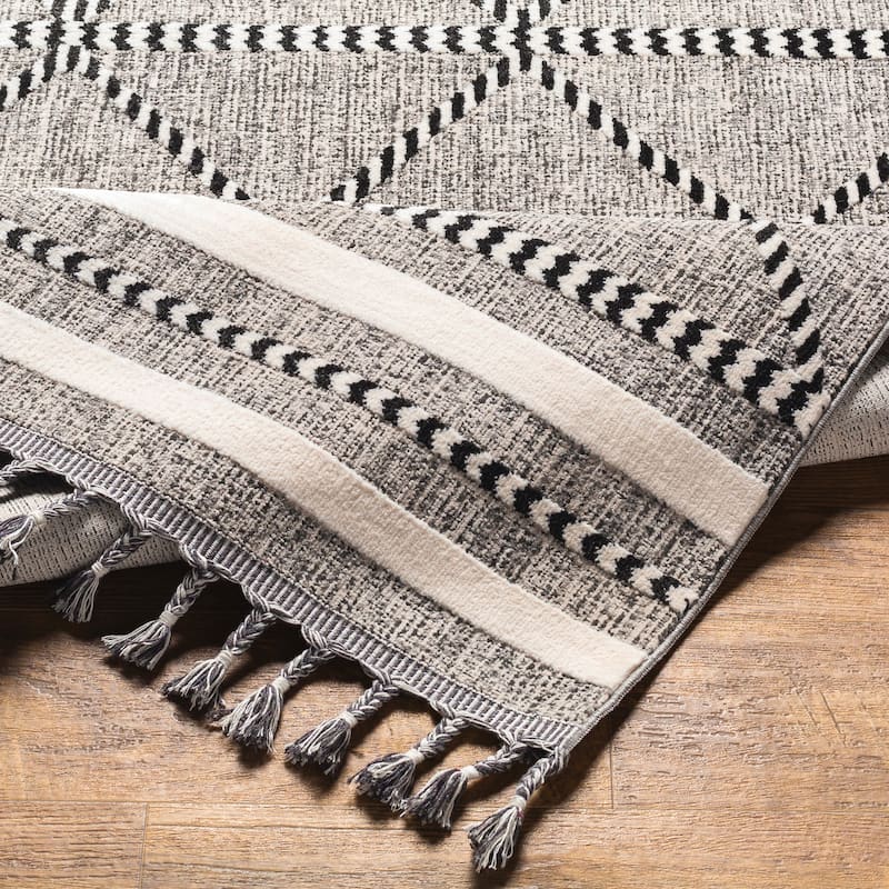 Livabliss Palermo Boho Trellis Area Rug