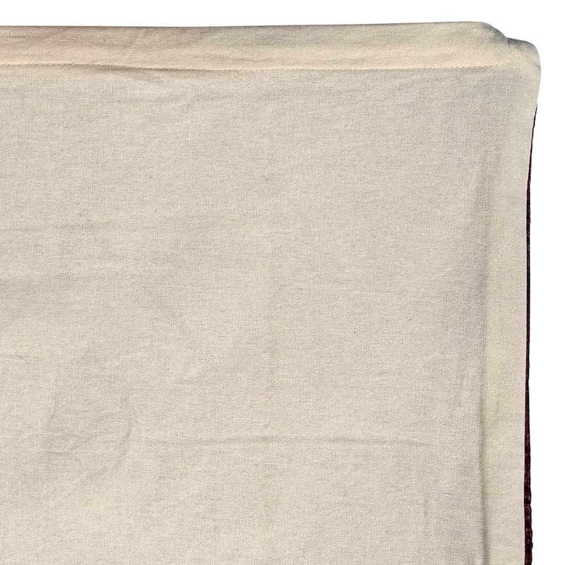Franco Traditional Handwoven Cotton Patterned 20x20 Square Throw Pillow