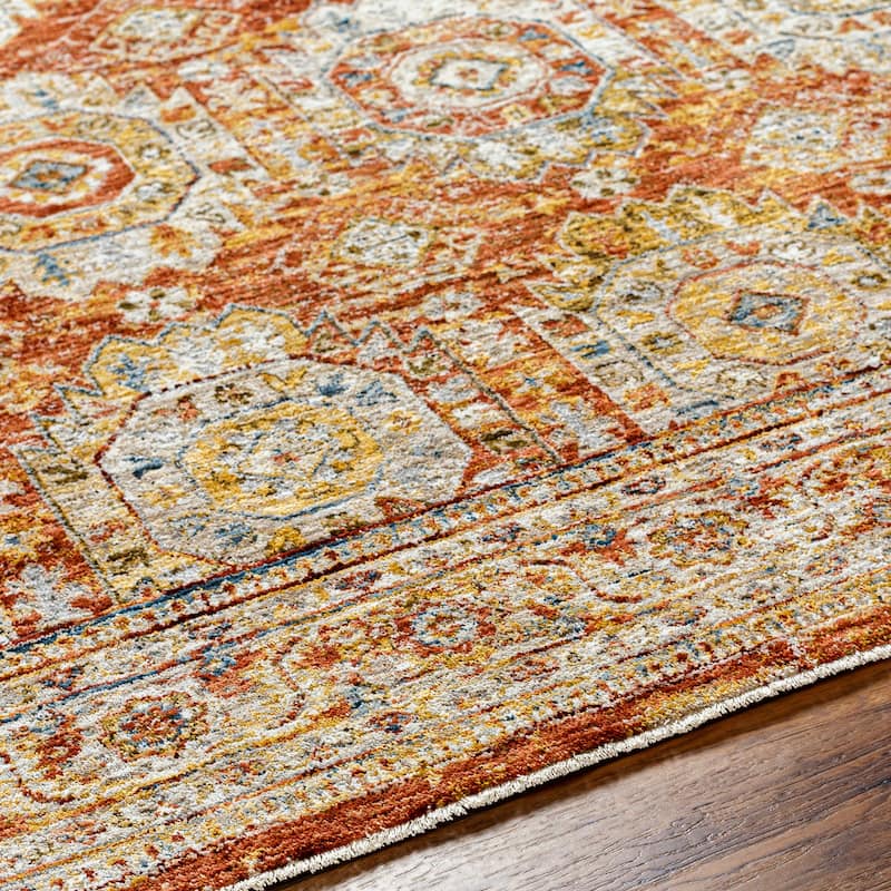 Terriey Traditional Area Rug