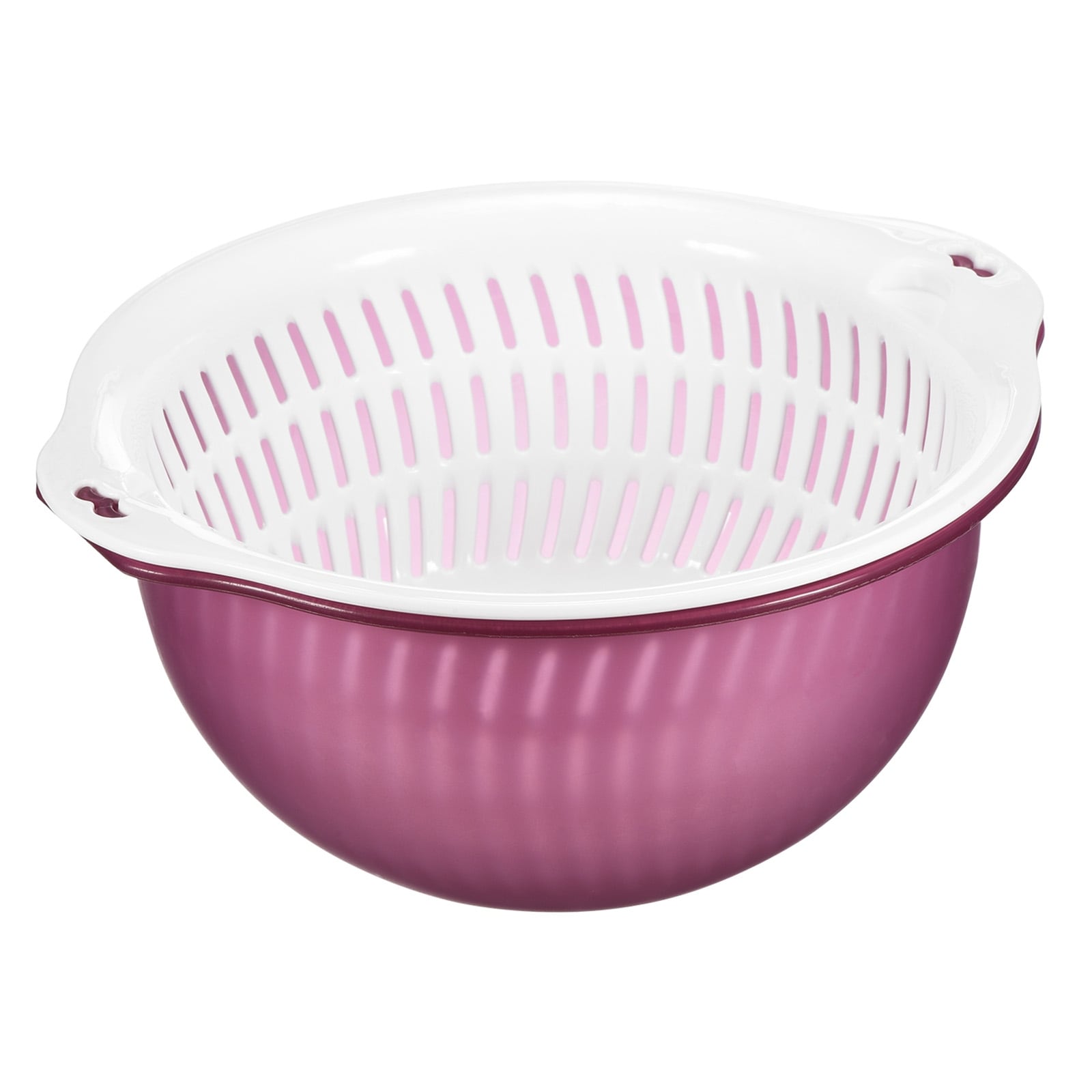 Plastic colander with bowl store