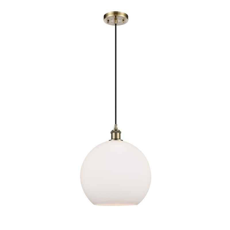 Innovations Lighting 516-1P-17-12 Athens Pendant Athens 12" Wide