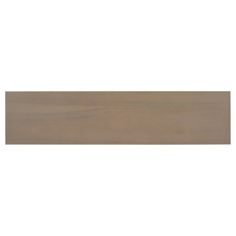 Console Tables for Living Room, 60-Inch Long Wood Entryway Table with V-Base, Modern Narrow Entrance Foyer Sofa Table