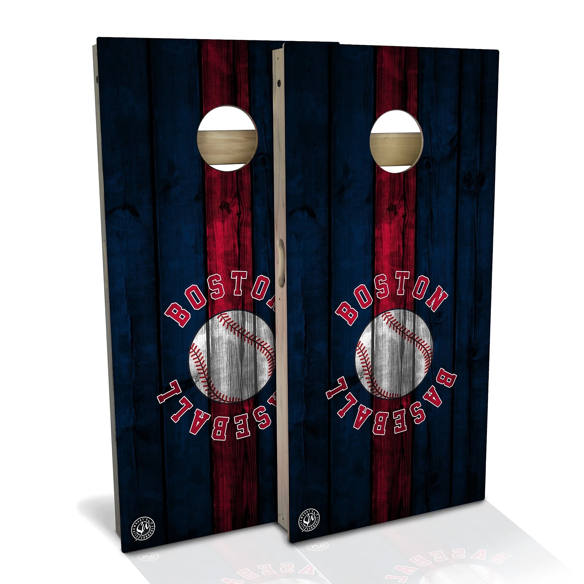 Boston Baseball Outdoor Cornhole Board Set