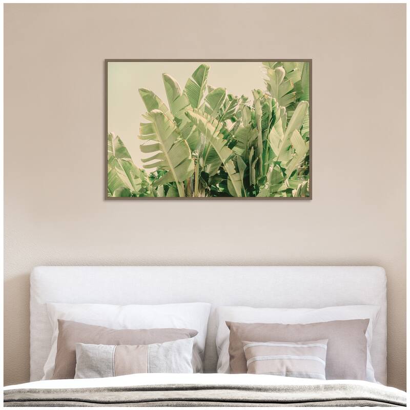 Kate and Laurel Potential by Alicia Bock Framed Canvas Wall Art Print