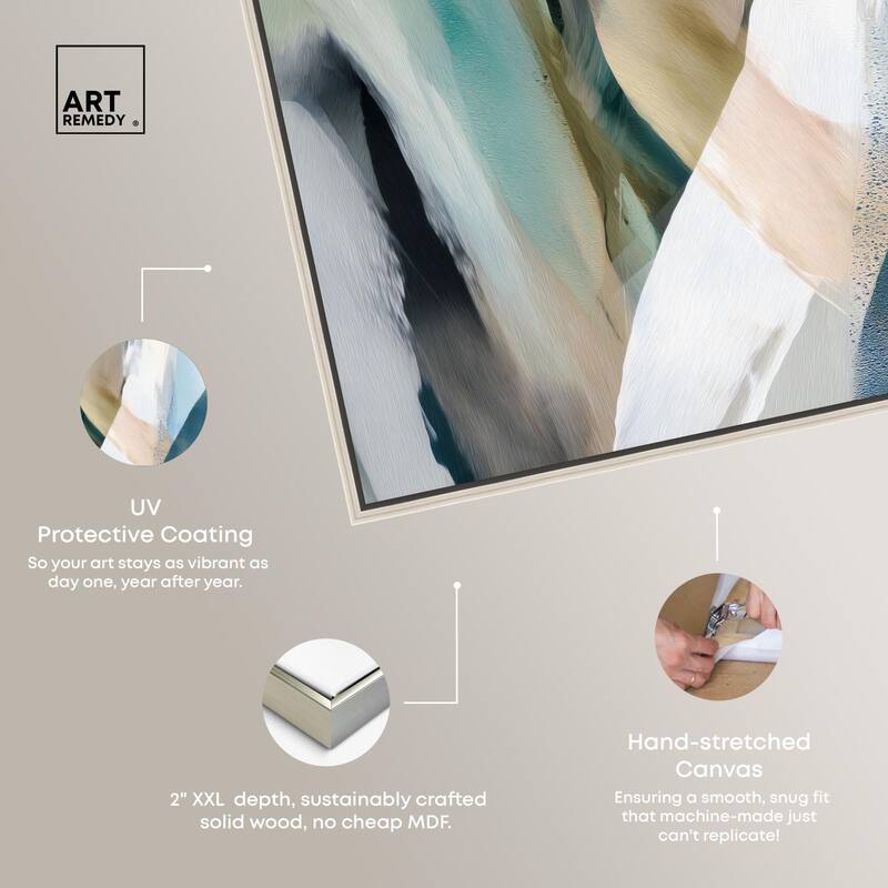 Sweeping Forms II Canvas by Art Remedy