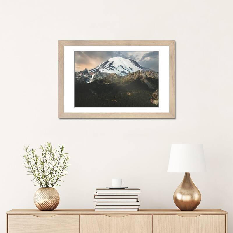 iCanvas "Sunrise Entrance Mt Rainier" by Louis Ruth PFA