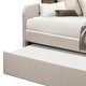preview thumbnail 10 of 10, Jagger Daybed & Trundle (Twin Size) in Fog Fabric