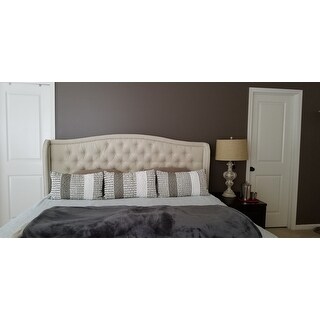 bed tufted upholstered marcella wingback jennifer taylor