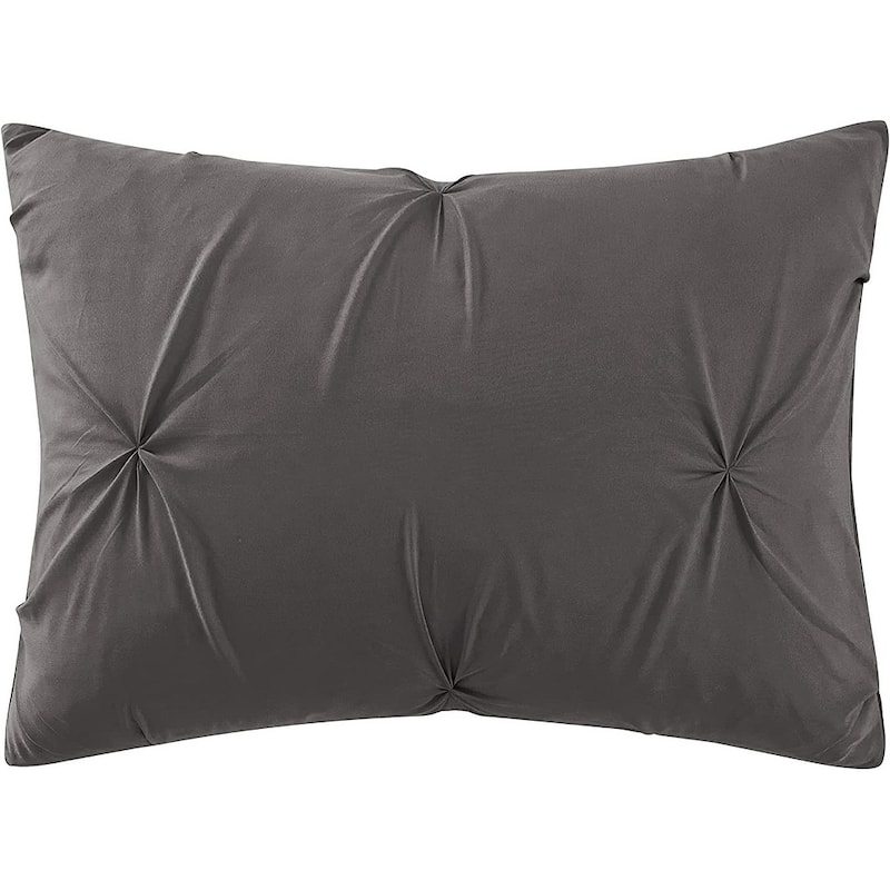 Sharper Image 9-Piece Down Alternative Pintuck Bed-in-a-Bag Set