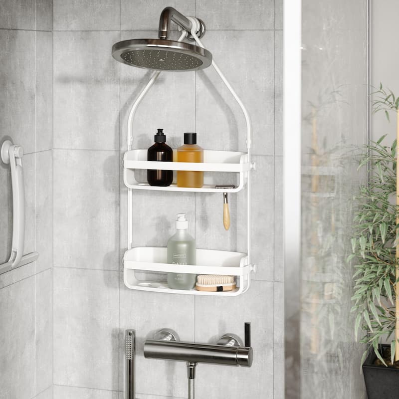 Umbra Flex White Shower Caddy