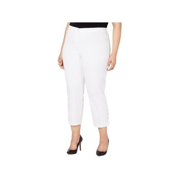 alfani white pants