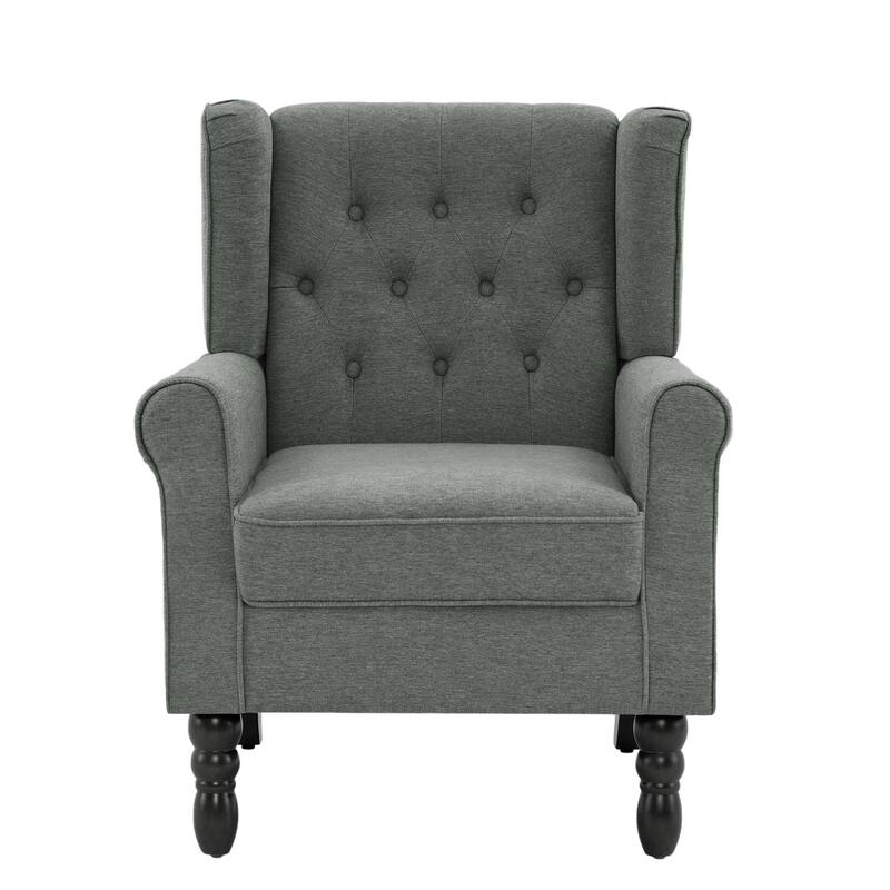 Modern Classic Button Tufted Accent Chair Upholstered Armchair