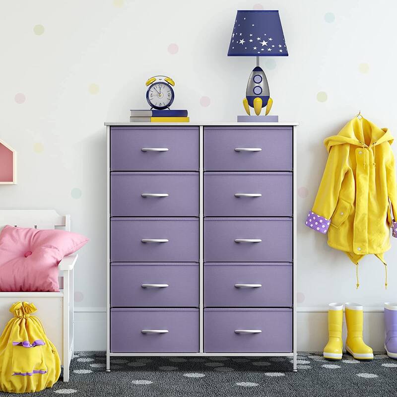 Dressers for Bedroom with 10 Drawers, Chest of Drawers for Bedroom