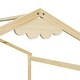 preview thumbnail 19 of 18, Kid Bed Frame Double Twin Size Floor Bed with Fence and Guardrails without Door
