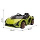 preview thumbnail 18 of 26, 12V Kids Electric Ride-On Car, Remote Control, Loud Horn, 3-Point Seat Belt, LED Lights, Shock Absorbers