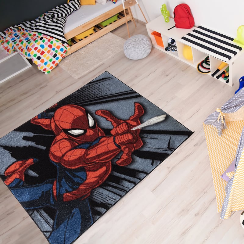Licensed Disney Marvel Spider-Man Youth Area Rug - 3'3" x 4'5"