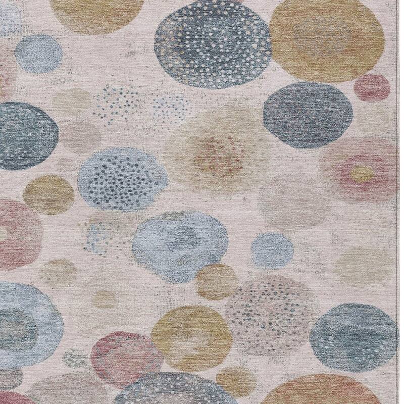 HomeRoots Geometric Transitional Rectangle Outdoor Rug