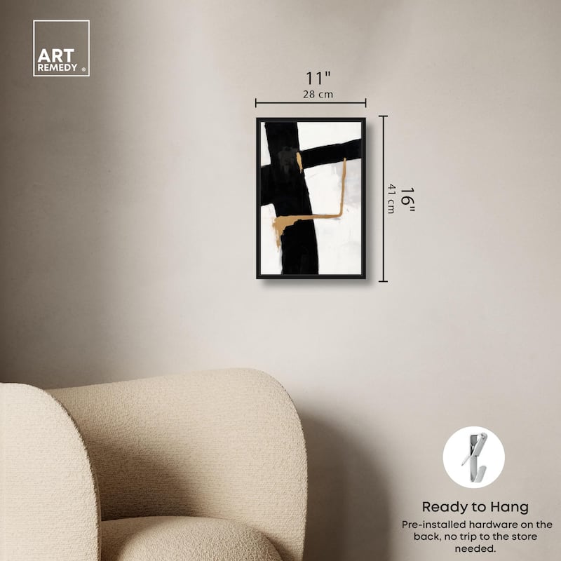 Dichotomy IV Canvas by Art Remedy