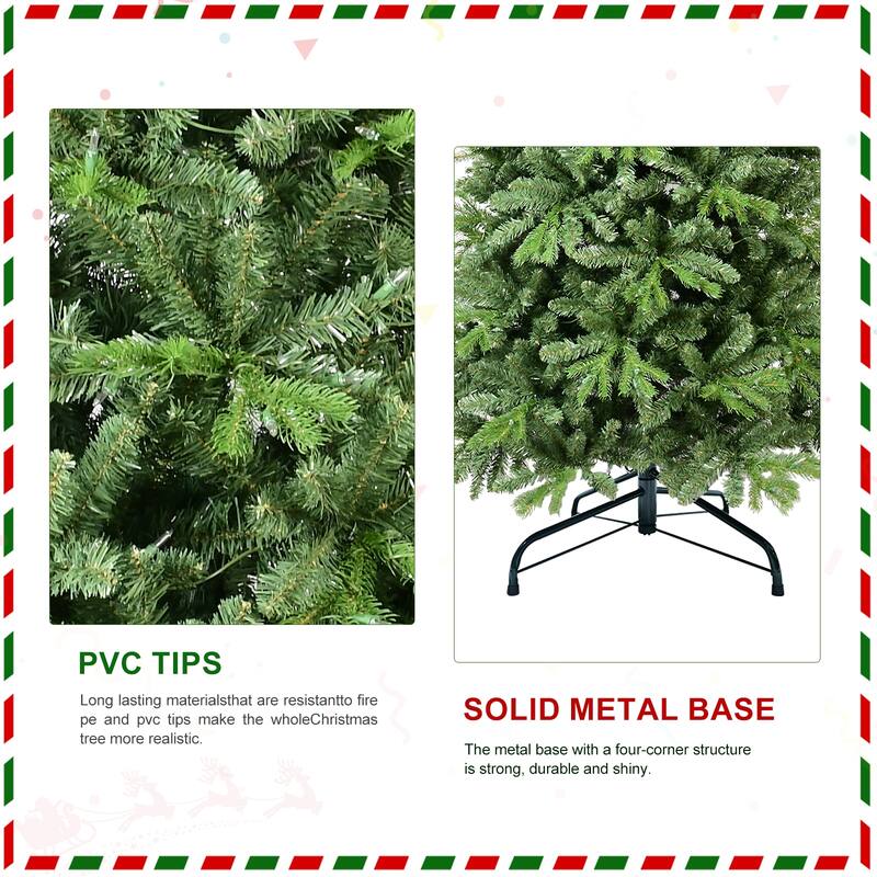 PE/PVC Automated Structure Christmas Tree - N/A