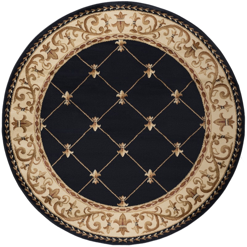 Soho Traditional Scroll Indoor Area Rug